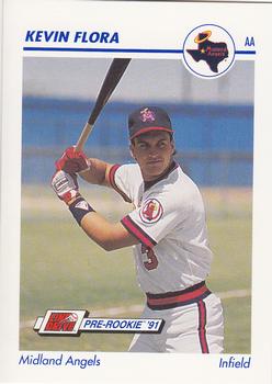 1991 Line Drive AA #434 Kevin Flora Front