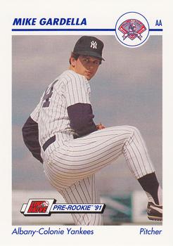 1991 Line Drive AA #6 Mike Gardella Front