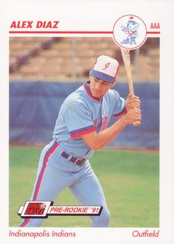 1991 Line Drive AAA #181 Alex Diaz Front