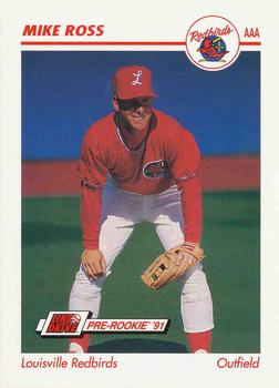 1991 Line Drive AAA #245 Mike Ross Front