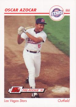 1991 Line Drive AAA #276 Oscar Azocar Front