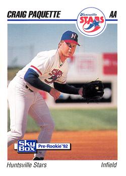 1992 SkyBox AA #135 Craig Paquette Front