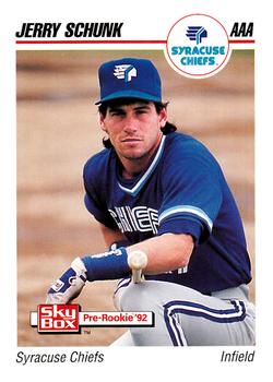 1992 SkyBox AAA #231 Jerry Schunk Front