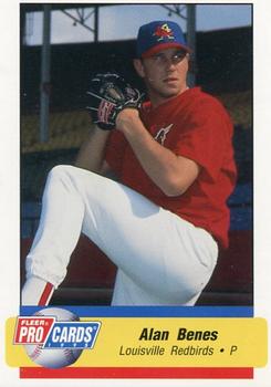 1995 Fleer ProCards #270 Alan Benes Front