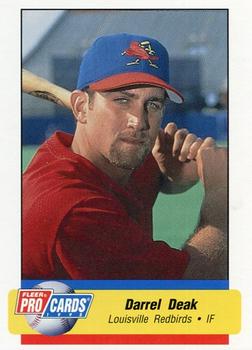 1995 Fleer ProCards #281 Darrel Deak Front