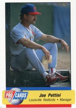 1995 Fleer ProCards #291 Joe Pettini Front