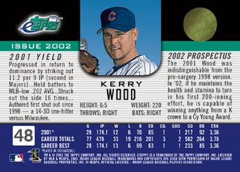 2002 Topps eTopps #48 Kerry Wood Back