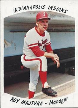 1977 Indianapolis Indians #2 Roy Majtyka Front