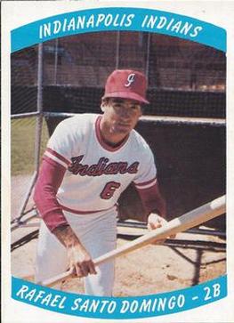 1978 Indianapolis Indians #17 Rafael Santo Domingo Front