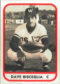 1981 TCMA Waterbury Reds #20 Dave Bisceglia Front