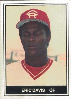 1982 TCMA Cedar Rapids Reds #20 Eric Davis Front