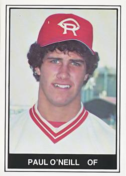 1982 TCMA Cedar Rapids Reds #21 Paul O'Neill Front