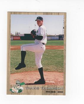 2000 Grandstand Clinton LumberKings #NNO Travis Thompson Front