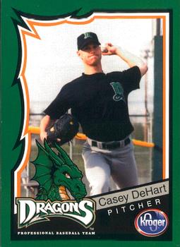 2000 Kroger Dayton Dragons #29 Casey DeHart Front
