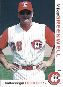 2001 Grandstand Chattanooga Lookouts #NNO Mike Greenwell Front