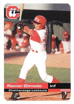 2003 Grandstand Chattanooga Lookouts #NNO Rainer Olmedo Front