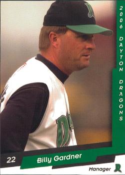 2006 MultiAd Dayton Dragons #28 Billy Gardner Front