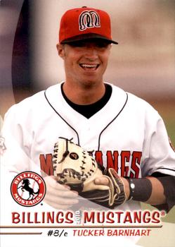 2010 Grandstand Billings Mustangs #NNO Tucker Barnhart Front