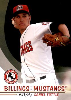 2010 Grandstand Billings Mustangs #NNO Daniel Tuttle Front