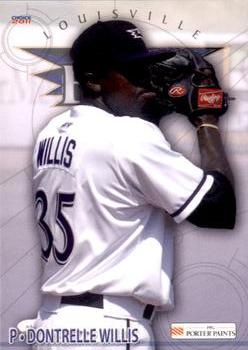 2011 Choice Louisville Bats #29 Dontrelle Willis Front