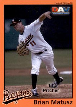 2010 DAV Minor / Independent / Summer Leagues #70 Brian Matusz Front