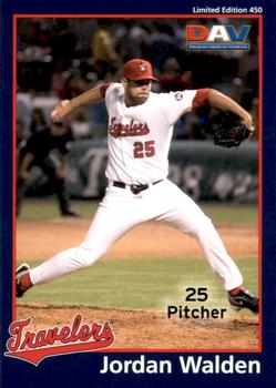 2010 DAV Minor / Independent / Summer Leagues #450 Jordan Walden Front