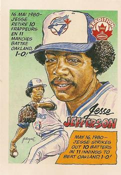 1992 Nabisco Canada Tradition #32 Jesse Jefferson Front