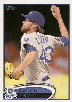 2012 Topps #67 Aaron Crow Front