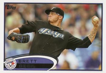 2012 Topps #86 Brett Cecil Front