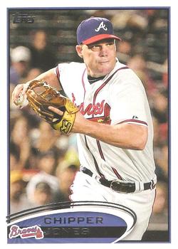 2012 Topps #305 Chipper Jones Front