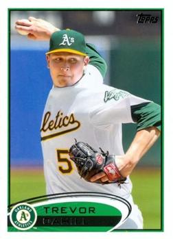 2012 Topps #2 Trevor Cahill Front