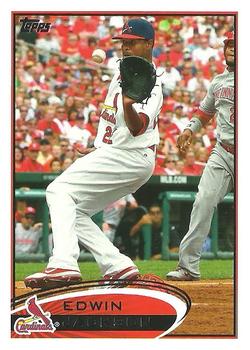 2012 Topps #44 Edwin Jackson Front