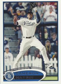 2012 Topps #419 Cameron Maybin Front