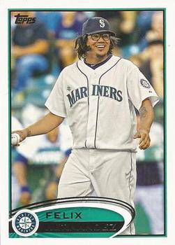 2012 Topps #430 Felix Hernandez Front