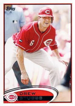 2012 Topps #375 Drew Stubbs Front