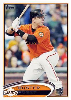 2012 Topps #398 Buster Posey Front