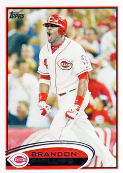 2012 Topps #508 Brandon Phillips Front