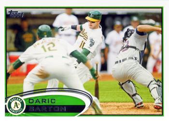 2012 Topps #584 Daric Barton Front