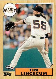 2012 Topps - 1987 Topps Minis #TM-62 Tim Lincecum Front