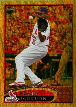 2012 Topps - Gold Sparkle #44 Edwin Jackson Front