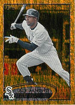 2012 Topps - Gold Sparkle #602 Alejandro De Aza Front