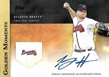 2012 Topps - Golden Moments Autographs #GMA-TH Tommy Hanson Front