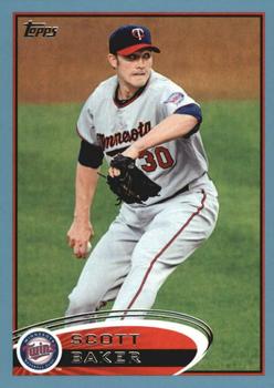 2012 Topps - Blue #276 Scott Baker Front