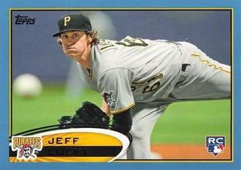 2012 Topps - Blue #410 Jeff Locke Front