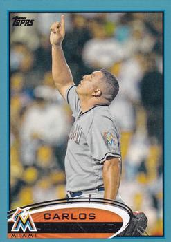 2012 Topps - Blue #425 Carlos Zambrano Front