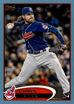 2012 Topps - Blue #436 Chris Perez Front