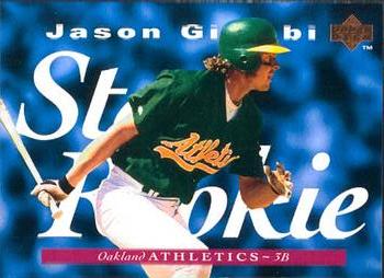 1995 Upper Deck #222 Jason Giambi Front