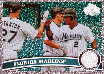 2011 Topps - Cognac Diamond Anniversary #361 Florida Marlins Front