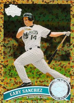 2011 Topps - Cognac Diamond Anniversary #312 Gaby Sanchez Front