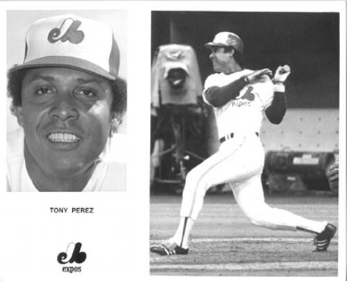 1978 Montreal Expos 8x10 Photos #NNO Tony Perez Front